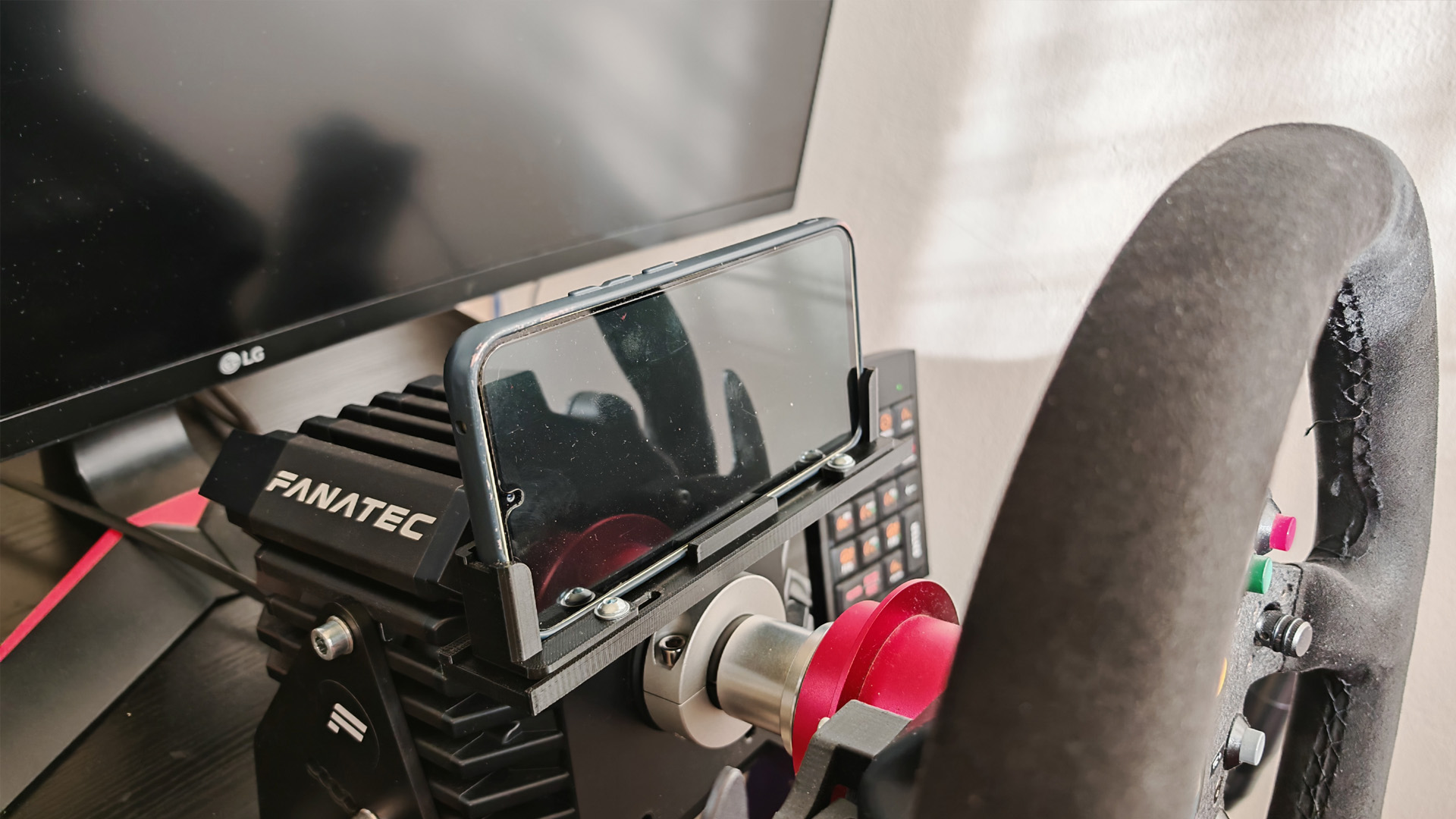 Telefon tartó Moza / Fanatec bázisra