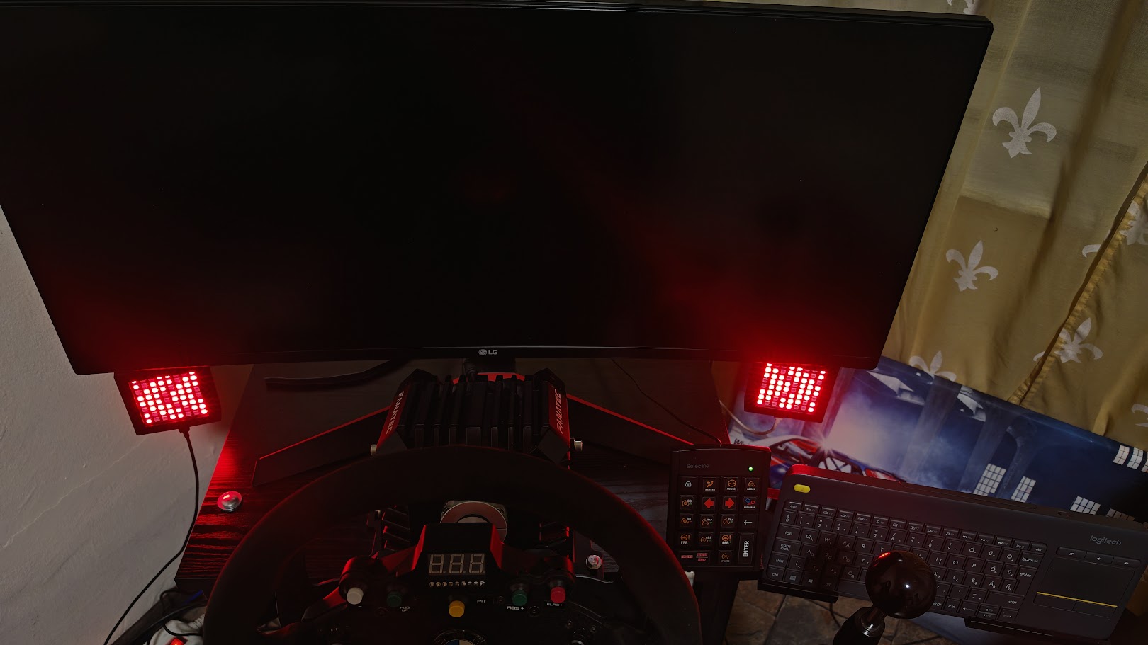 3D nyomtatott iFlag zászló kijelző szimulátorhoz