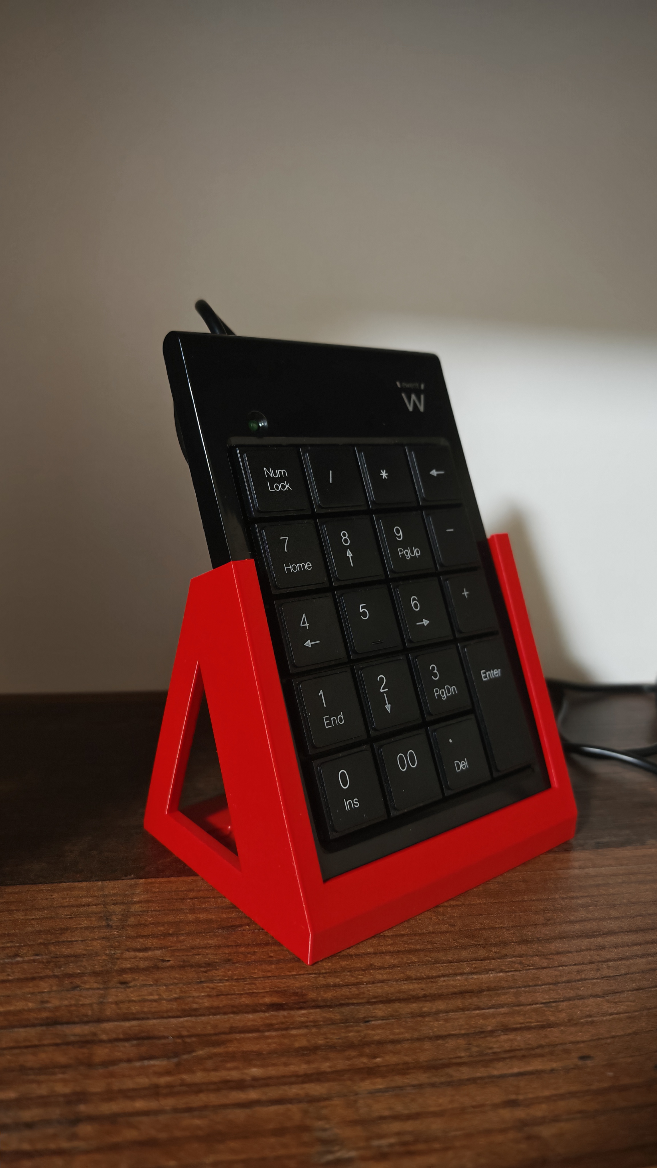 Numpad tartó konzol - avagy button box olcsón