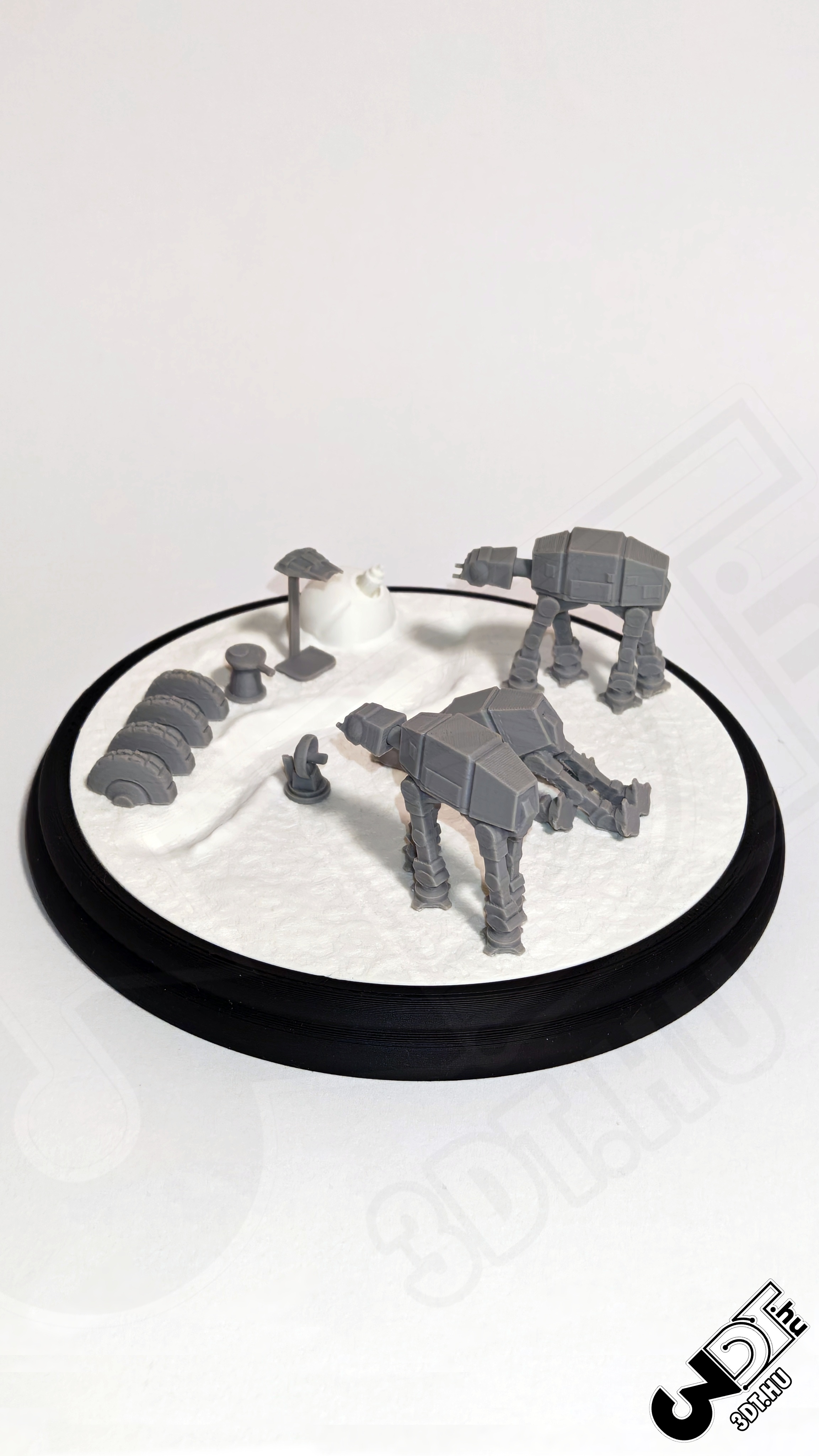 3D nyomtatott Star Wars dioráma